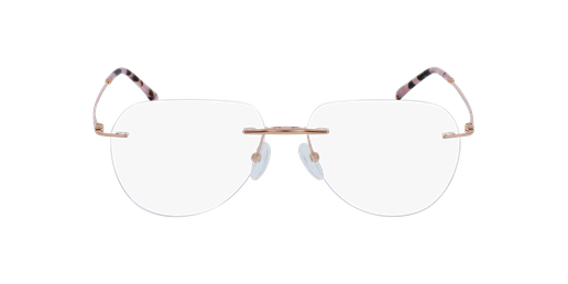 GAFAS GRADUADAS hombre MAGIC 138 rosa/rosa vista de frente