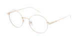 GAFAS GRADUADAS hombre MAGIC230 dorado - vista de frente