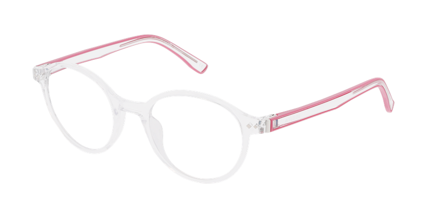 GAFAS GRADUADAS mujer COSMOPOLITE blanco - vista de frente