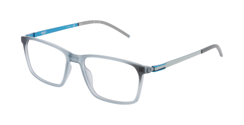 GAFAS GRADUADAS hombre MAGIC273 gris/azul - vista de frente