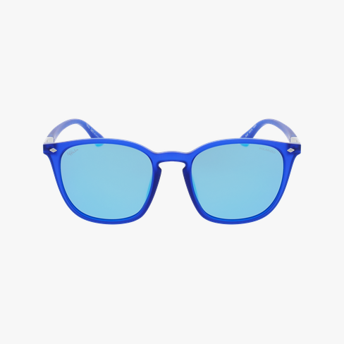 GAFAS DE SOL hombre NAT POLARIZED azul/negro vista de frente