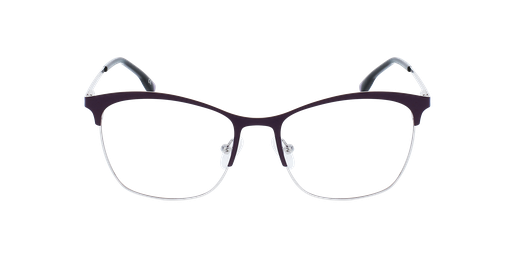 GAFAS GRADUADAS mujer MAGIC 114 morado/plateadovista de frente