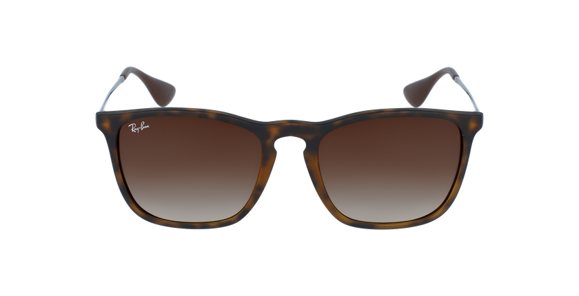 GAFAS DE SOL hombre CHRIS negro/gris - vista de frente
