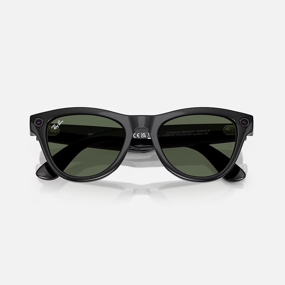 GAFAS DE SOL Meta Skyler Básico negro - vista de frente