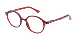GAFAS GRADUADAS niños ALESSIO rojo - vista de frente