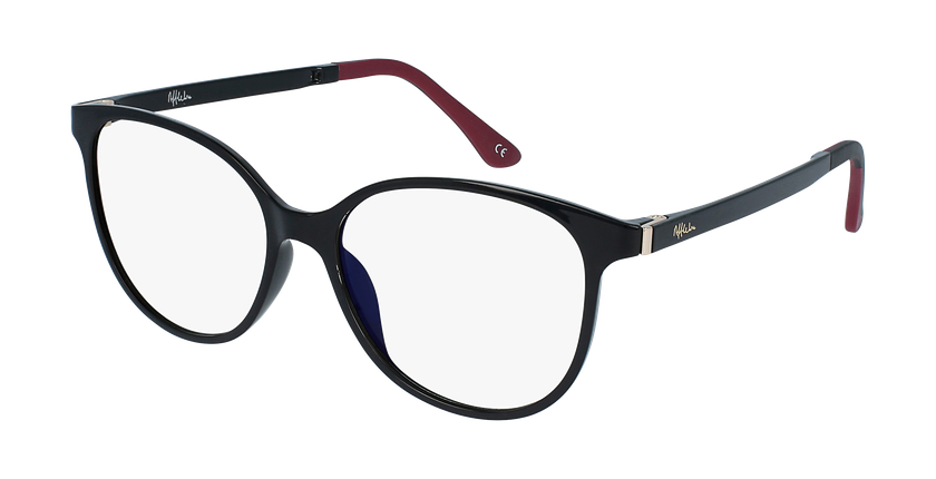 GAFAS GRADUADAS mujer MAGIC 29 negro/negro brillante - vista de frente