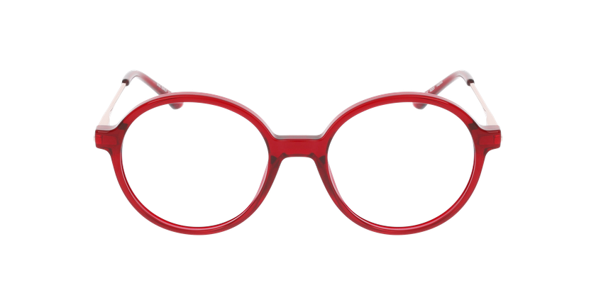 GAFAS GRADUADAS mujer EMILY rojo - vista de frente