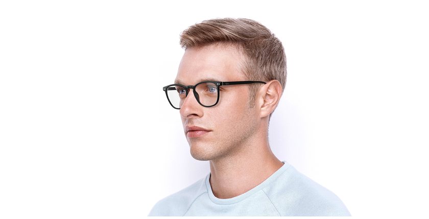 GAFAS GRADUADAS hombre MAGIC ARNO negro - vista de frente