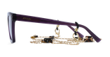 GAFAS GRADUADAS mujer CARACTÈRES MYSTÉRIEUSE morado - vista de frente