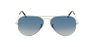 GAFAS DE SOL AVIATOR LARGE METAL plateado