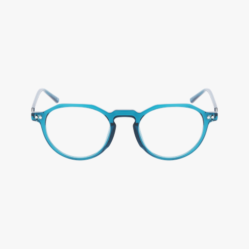 GAFAS GRADUADAS hombre CELESTIN azul/blanco vista de frente