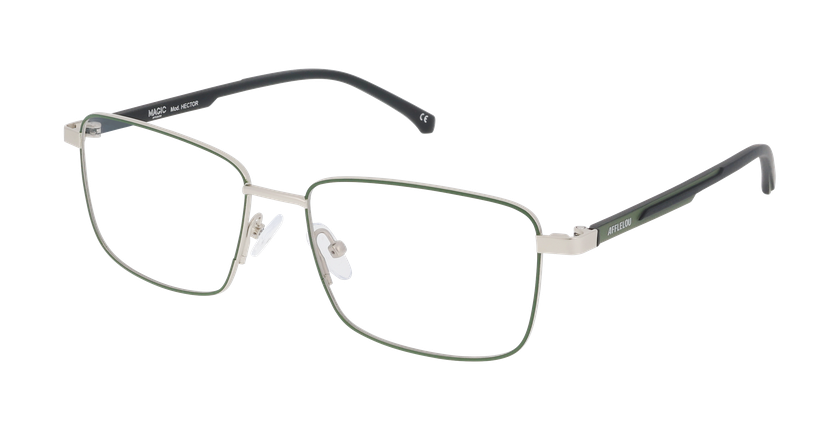 GAFAS GRADUADAS hombre HECTOR verde - vista de frente