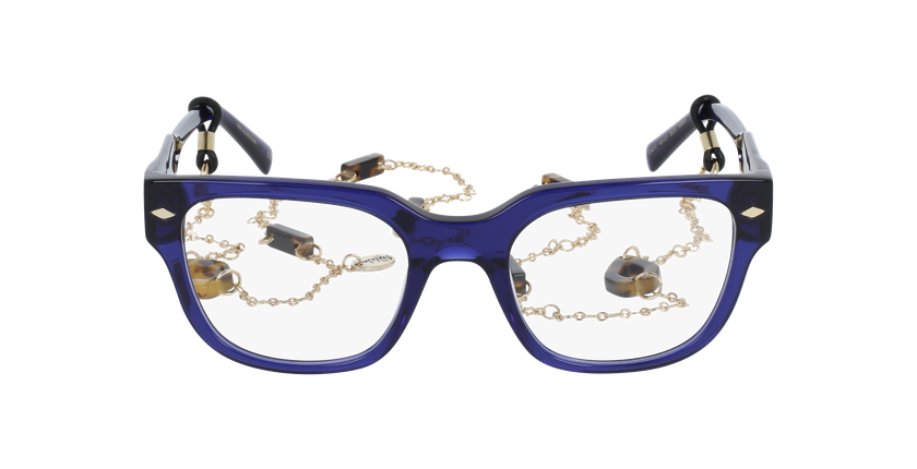 GAFAS GRADUADAS mujer CARACTÈRES AUDACIEUSE azul - vista de frente