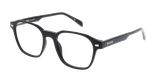 GAFAS GRADUADAS hombre FANTIN negro/negro brillante - vista de frente