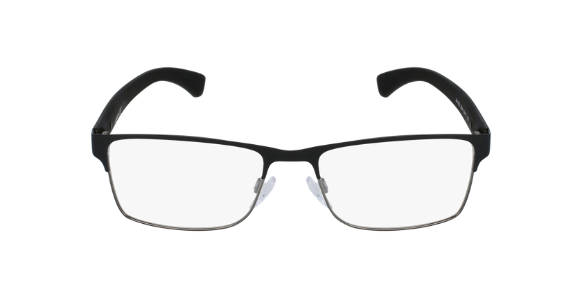 GAFAS GRADUADAS hombre EA1052 negro/gris - vista de frente