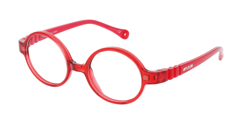 GAFAS GRADUADAS niños BABY rojo - vista de frente