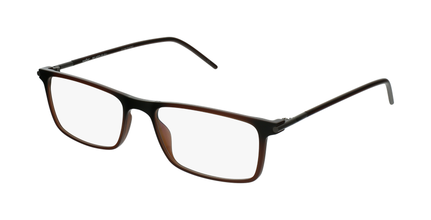 GAFAS GRADUADAS hombre MAGIC 72 marrón - vue de 3/4