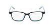 GAFAS GRADUADAS niños MAGIC SAMSON negro/turquesa - vista de frente