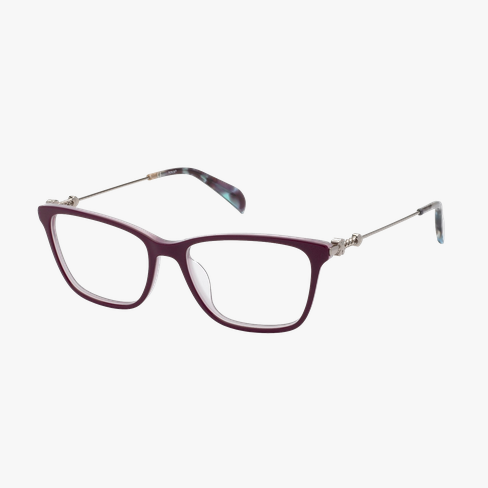 GAFAS GRADUADAS VTOB34L bordeaux/morado vista de frente