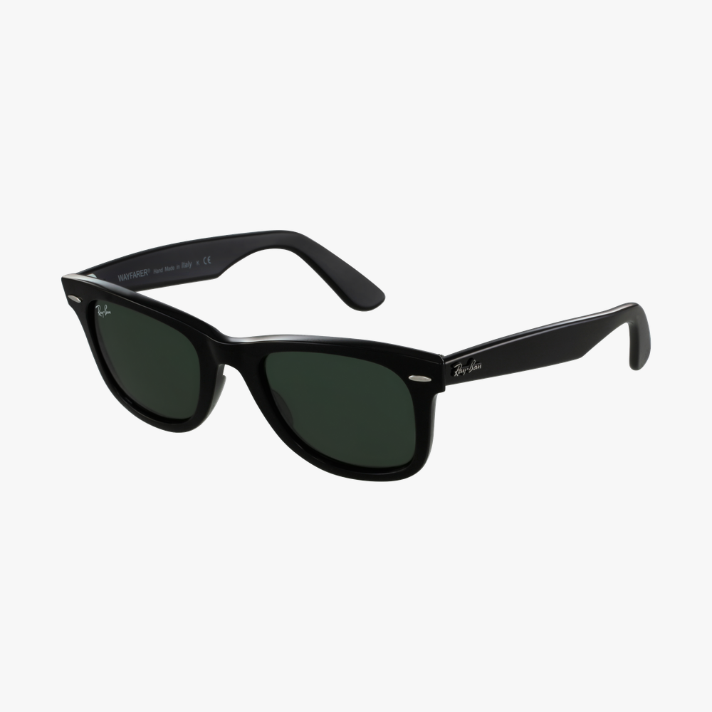 GAFAS DE SOL WAYFARER negro/gris - vista de 3/4