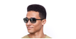 GAFAS DE SOL hombre AMIR carey - vue de 3/4