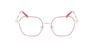 GAFAS GRADUADAS mujer MAGIC317 rojo/dorado