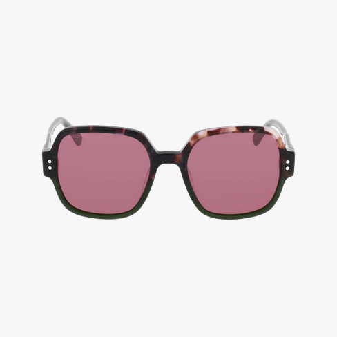 GAFAS DE SOL mujer JOYEUSE carey/verde vista de frente