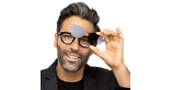 GAFAS GRADUADAS hombre CARACTÈRES OPTIMISTE negro - vista de frente