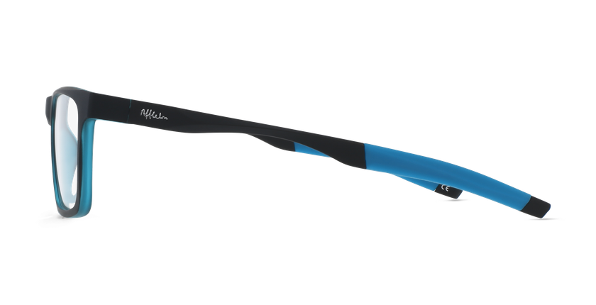 GAFAS GRADUADAS niños MAGIC 190 negro/verde - vista de frente