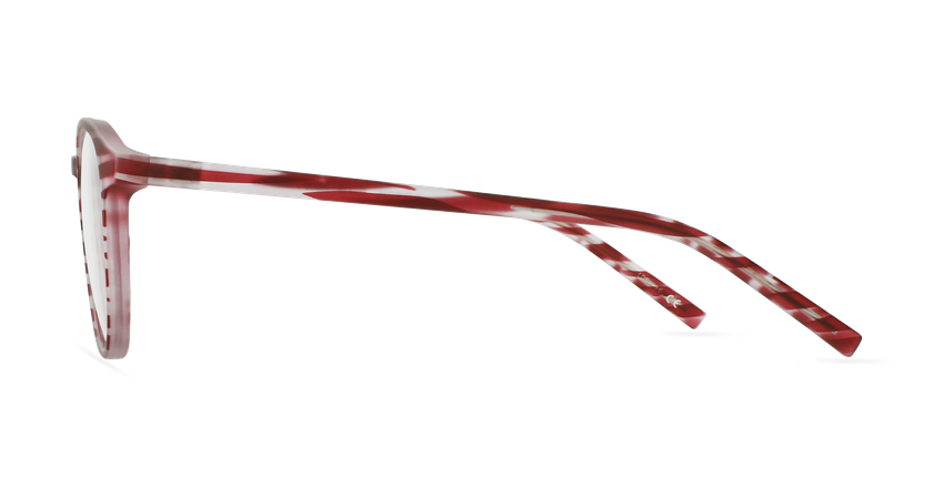 GAFAS GRADUADAS niños RZERO26 rojo marmoleado - vista de frente