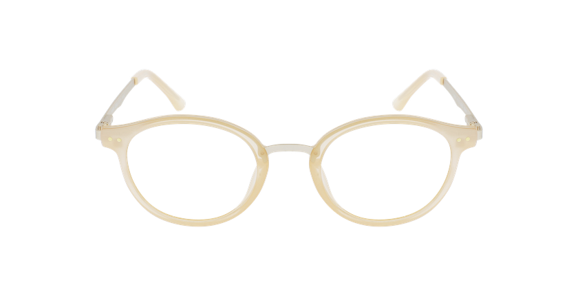 GAFAS GRADUADAS mujer MAGIC 97 beige/dorado - vista de frente