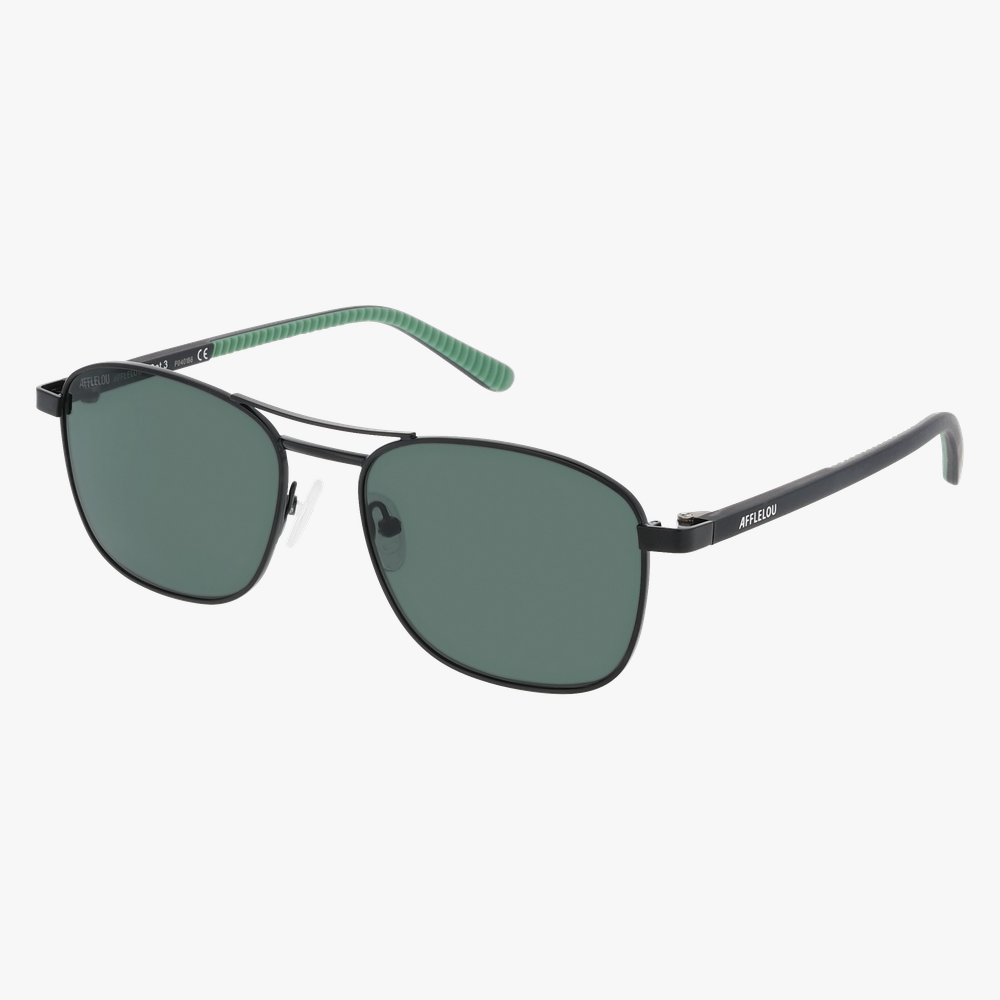 GAFAS DE SOL hombre LANDON POLARIZED negro - vista de frente