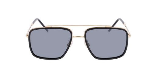 GAFAS DE SOL hombre 0DG2220 dorado/negro vista de frente