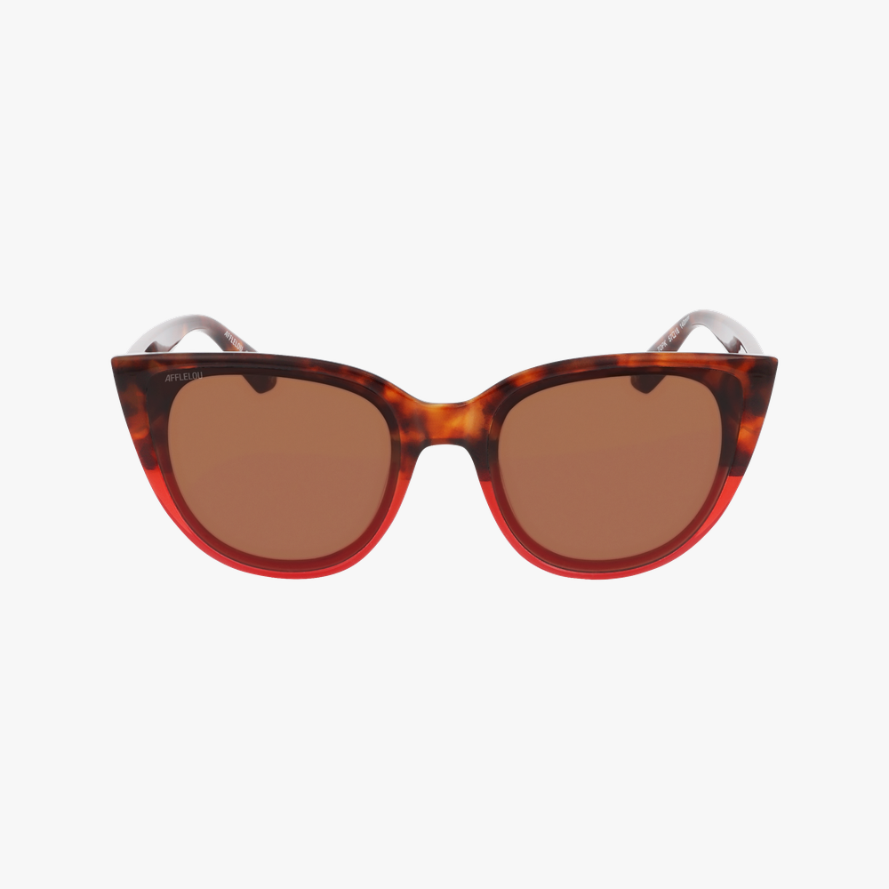 GAFAS DE SOL mujer ROMANA carey/rojo - vista de frente