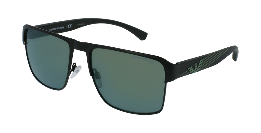 GAFAS DE SOL hombre 0EA2066 negro - vue de 3/4