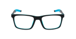 GAFAS GRADUADAS niños MAGIC 190 negro/verde - vista de frente