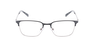 GAFAS GRADUADAS hombre NATHEO negro/plateado