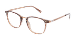GAFAS GRADUADAS hombre DAMON marrón/dorado - vista de frente