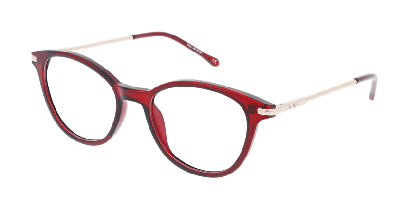GAFAS GRADUADAS mujer GEORGIA rojo - vista de frente