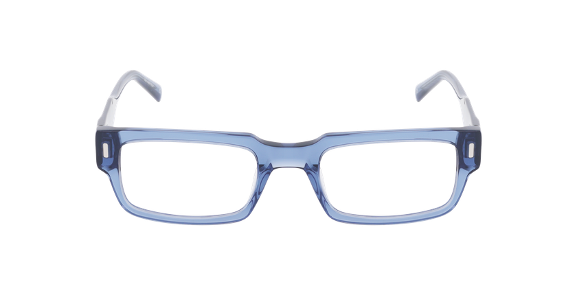 GAFAS GRADUADAS hombre CARACTÈRES AMBITIEUX azul/azul cristal - vista de frente