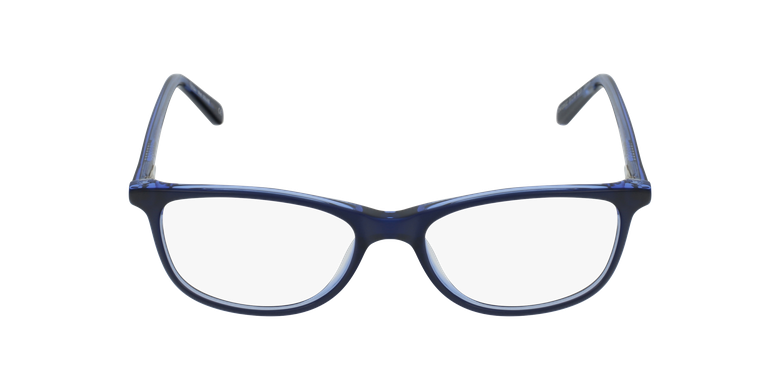Gafas graduadas mujer SOLINE azulvista de frente Gafas graduadas mujer SOLINE azulvista de frente