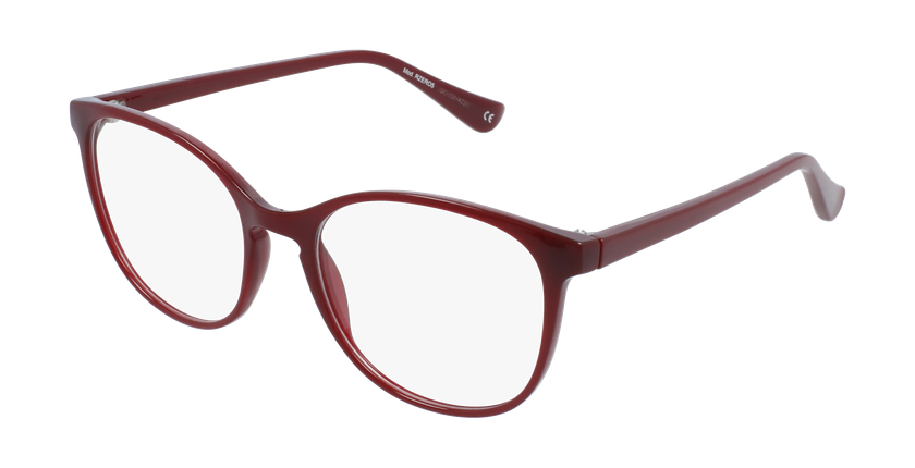GAFAS GRADUADAS mujer RZERO5 rojo - vista de frente