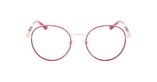 GAFAS GRADUADAS mujer MAGIC253 rojo/dorado - vista de frente