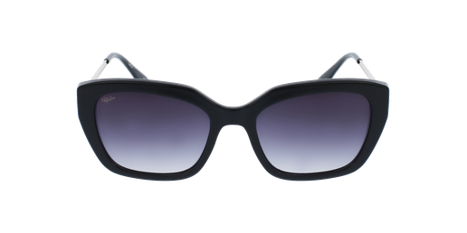 GAFAS DE SOL mujer MINA negro/dorado vista de frente