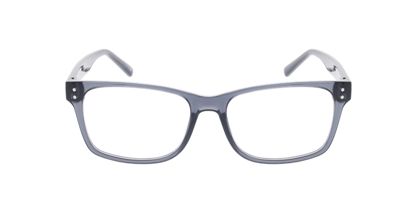 GAFAS GRADUADAS hombre DANIEL gris/gris - vista de frente