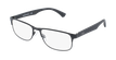 GAFAS GRADUADAS hombre EA 1096 negro/negro - vue de 3/4