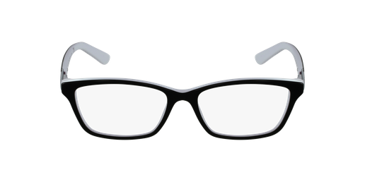GAFAS GRADUADAS mujer 7044 negro/blancovista de frente
