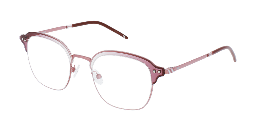 GAFAS GRADUADAS mujer MAGIC 200 rosa/dorado - vista de frente
