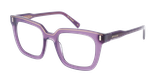 GAFAS GRADUADAS mujer CARACTÈRES FIL D'OR RÊVEUSE morado - vista de frente