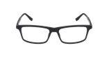 GAFAS GRADUADAS hombre EVANS negro - vista de frente